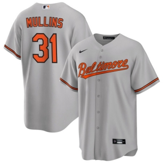 Baltimore Orioles #31 Cedric Mullins Grey Cool Base Stitched Jersey