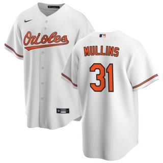 Baltimore Orioles #31 Cedric Mullins White Cool Base Stitched Jersey