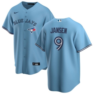 Toronto Blue Jays #9 Danny Jansen Light Blue Cool Base Stitched Jersey
