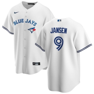 Toronto Blue Jays #9 Danny Jansen White Cool Base Stitched Jersey