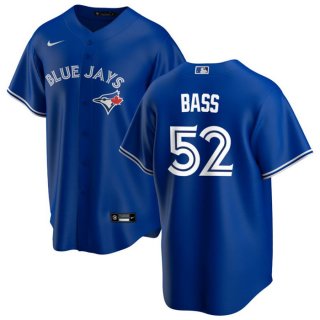 Toronto Blue Jays #52 Anthony Bass Royal Cool Base Stitched Jersey