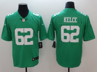 Philadelphia Eagles #62 Jason Kelce Green