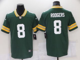 Green Bay Packers #8 green jersey