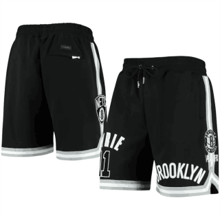 Brooklyn Nets #11 Kyrie Irving Black Shorts
