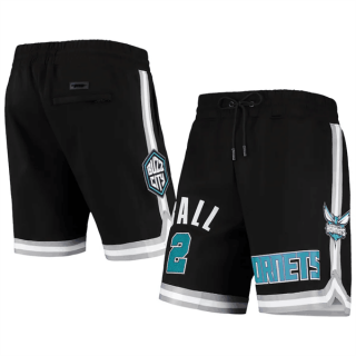 Charlotte Hornets #2 LaMelo Ball Black Shorts
