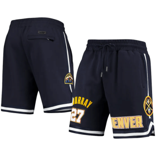 Denver Nuggets #27 Jamal Murray Navy Shorts