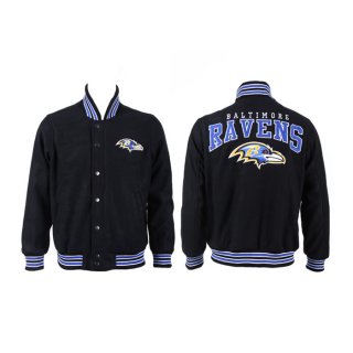 Baltimore Ravens Black Stitched Jacket