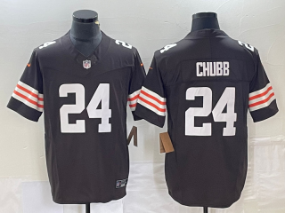 Cleveland Browns #24 Nick Chubb Brown 2023 F.U.S.E jersey