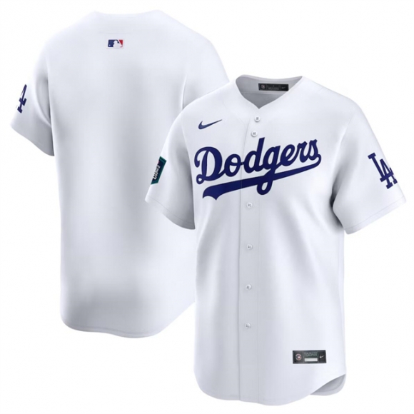 Los Angeles Dodgers Blank White 2024 World Tour Seoul Series Home Limited