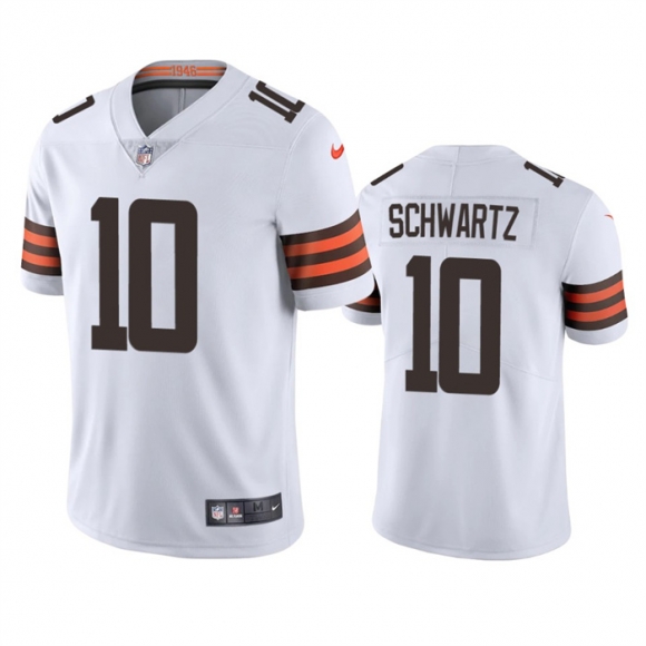 Cleveland Browns #10 Anthony Schwartz White Vapor Untouchable Limited Stitched