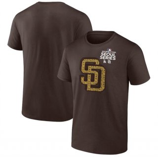 San Diego Padres Brown 2024 World Tour Seoul Series T-Shirt