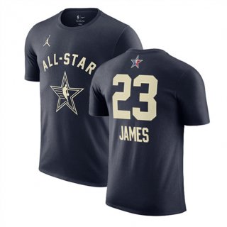 2024 All-Star #23 LeBron James Navy T-Shirt