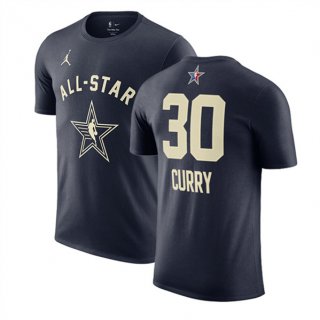 2024 All-Star #30 Stephen Curry Navy T-Shirt