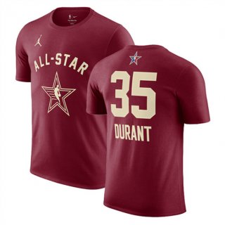 2024 All-Star #35 Kevin Durant Crimson T-Shirt