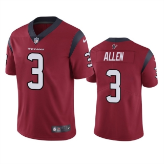 Houston Texans #3 Kyle Allen Red Vapor Untouchable Limited Stitched Jersey