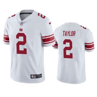 New York Giants #2 Tyrod Taylor White Vapor Untouchable Limited Stitched Jersey