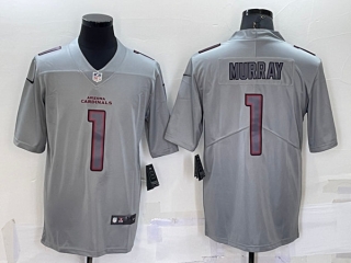 Arizona Cardinals #1 Kyler Murray Gray Atmosphere Fashion Stitched Jersey