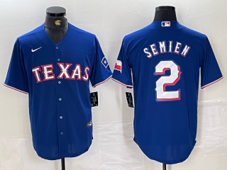 Texas Rangers #2 blue jersey