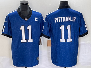 Indianapolis Colts #11 Michael Pittman Jr. Royal 2023 F.U.S.E. Indiana Nights Limited