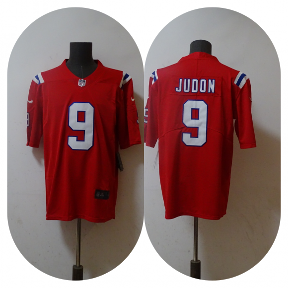 New England Patriots #9 Matt Judon Red Vapor Untouchable Limited Stitched