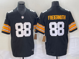 Pittsburgh Steelers #88 Pat Freiermuth Black 2023 F.U.S.E. Vapor Limited Stitched