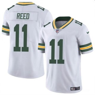 Green Bay Packers #11 Jayden Reed White Vapor Untouchable Football Stitched
