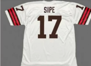 Cleveland Browns #17Brian Sipe white jersey