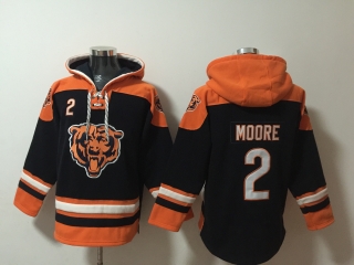 Chicago Bears #2 Moore Must-Have Lace-Up Pullover Hoodie