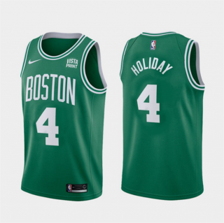 Boston Celtics #4 Jrue Holiday Green 2023 Icon Edition Stitched Basketball Jersey