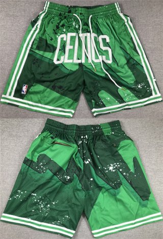Boston Celtics Green Shorts (Run Small) 2