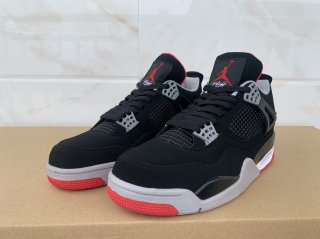 Air Jordan 4 black men shoes