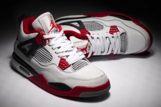 Jordan 4 white shoes