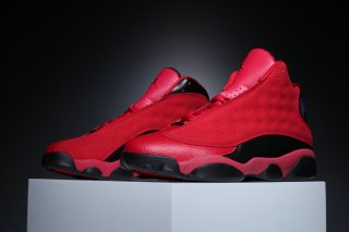 jordan 13 red black shoes