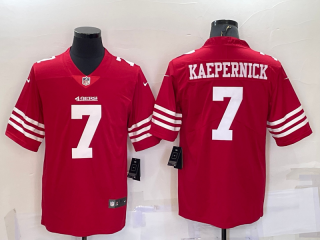 49ers-7-Colin-Kaepernick-red 2022 new vapor limited jersey