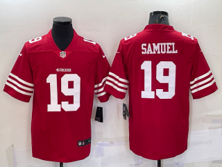 San Francisco 49ers #19 Deebo Samuel red new vapor limited jersey