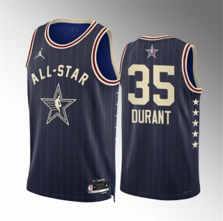 2024 All-Star #35 Kevin Durant Navy Stitched Basketball Jersey