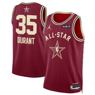 2024 All-Star Active Player Custom Crimson Game Swingman Stitched Basketball