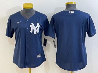 Youth New York Yankees Blank Navy Stitched Jersey