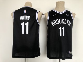 Brooklyn Nets #11 Kyrie Irving black youth jersey