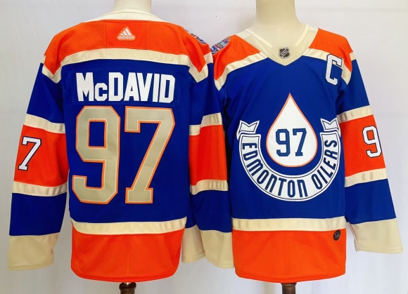 Edmonton Oilers #97 Connor McDavid 2023 Heritage Classic Primegreen Stitched