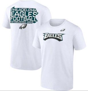Philadelphia Eagles Fanatics Branded Hot Shot State T-Shirt - White