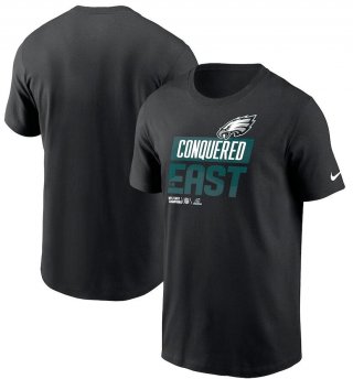 Philadelphia Eagles Nike 2022 NFC East Division Champions Locker Room Trophy Collection T-Shirt - Black