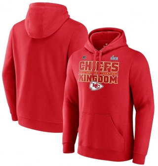 Kansas City Chiefs Fanatics Branded 2022 AFC Champions Team Slogan Pullover Hoodie - Red.