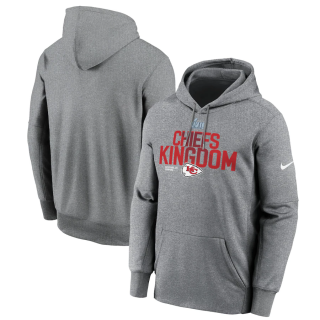 Kansas City Chiefs Nike 2022 AFC Champions gray hoodies 4