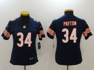 Chicago Bears #34 Walter Payton Navy Blue Vapor Untouchable Elite Stitched NFL