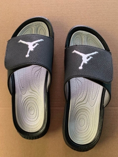 Jordan 6 black sandals