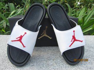 Air Jordan Hydro 6 sandals white black