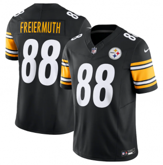 Men's Pittsburgh Steelers #88 Pat Freiermuth Black 2023 F.U.S.E. Vapor Untouchable