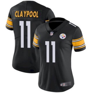 Pittsburgh Steelers #11 Chase Claypool Black Vapor Untouchable Limited Stitched