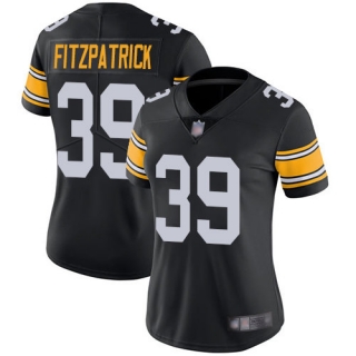 Women's Pittsburgh Steelers #39 Minkah Fitzpatrick Black Vapor Untouchaable Limited Stitched